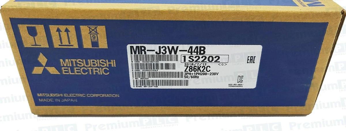 Used NIB MITSUBISHI MR-J3W-44B MELSERVO 2-AXIS SERVO AMPLIFIER 400W 3PH+1PH200-230V