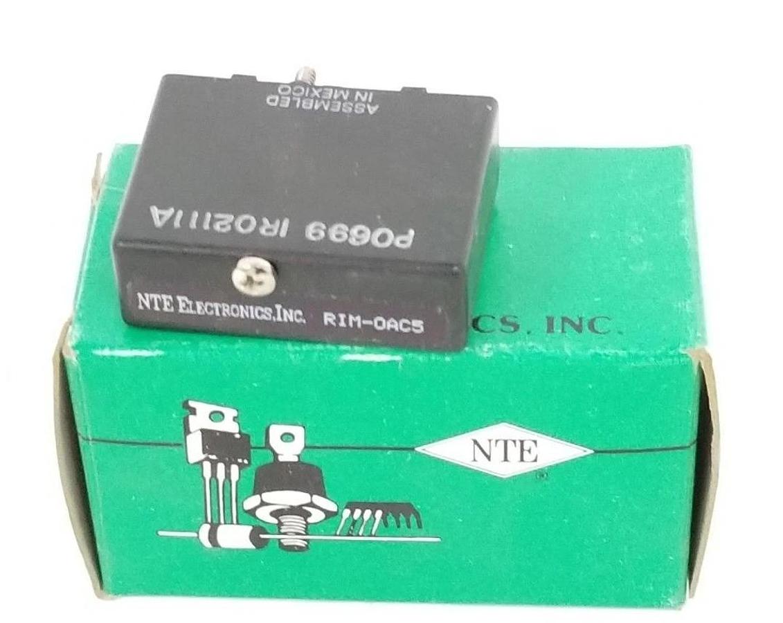 Used NIB NTE ELECTRONICS RIM-ODC5 DIGITAL OUTPUT MODULE 3-8VDC 3A 60VDC RIMODC5