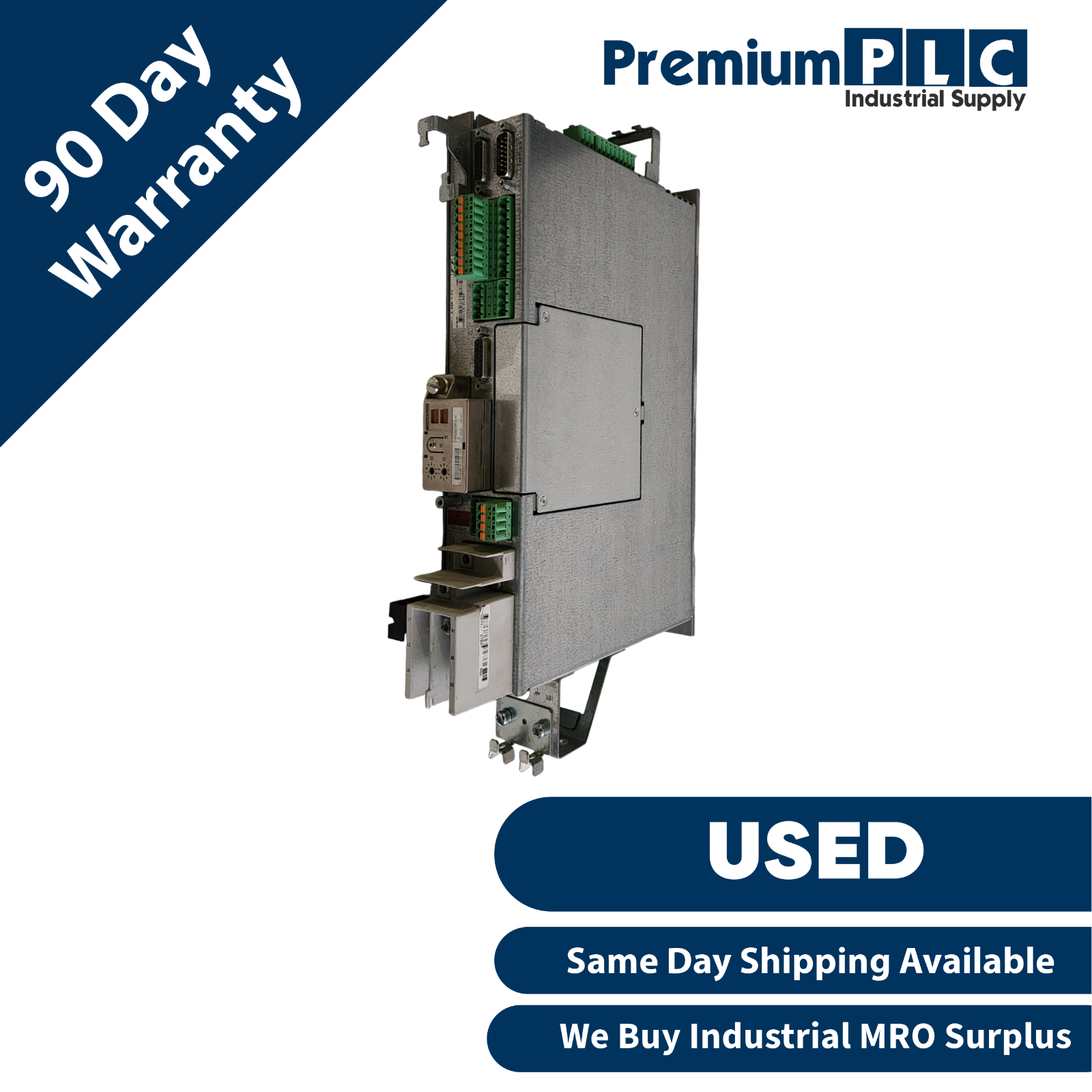 Used REXROTH INDRAMAT DKC11.3-040-7-FW ECODRIVE SERVO DRIVE R911279433 DKCXX.3-040-7