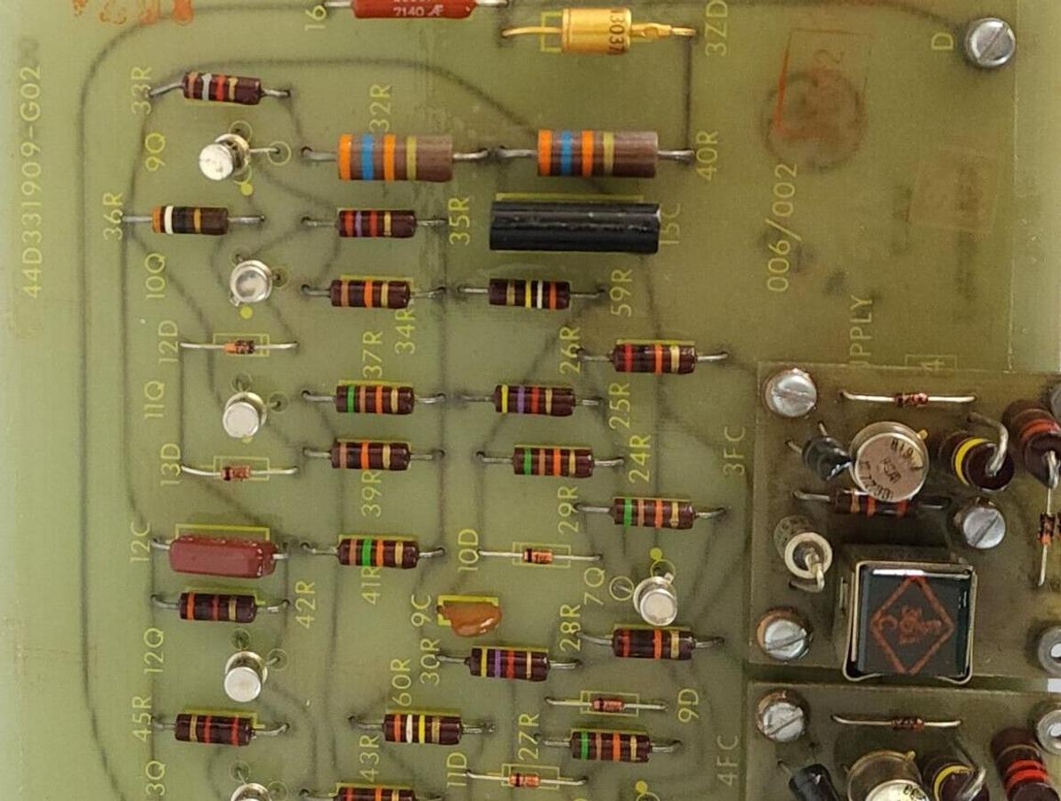 Used GENERAL ELECTRIC 44D331909-G02 CIRCUIT BOARD 44D331909G02