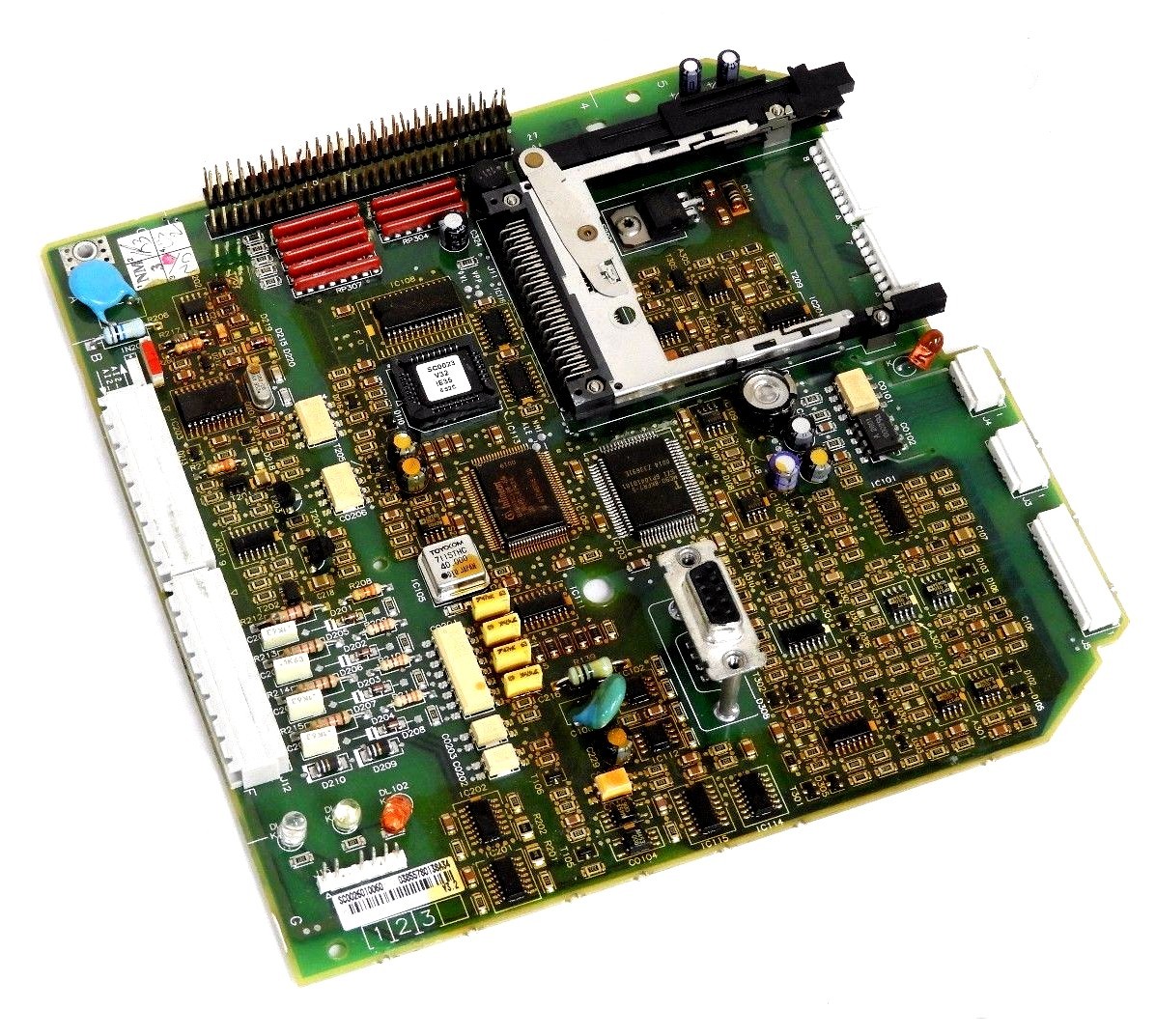Used SCHNEIDER ELECTRIC SC0026010060 PLC CONTROL BOARD 03855780138A34, V3.2
