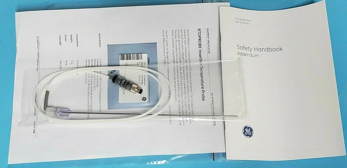 Used NIB GE HEALTHCARE 28-4116-67 RTD PROBE 28945046.AB 28411667