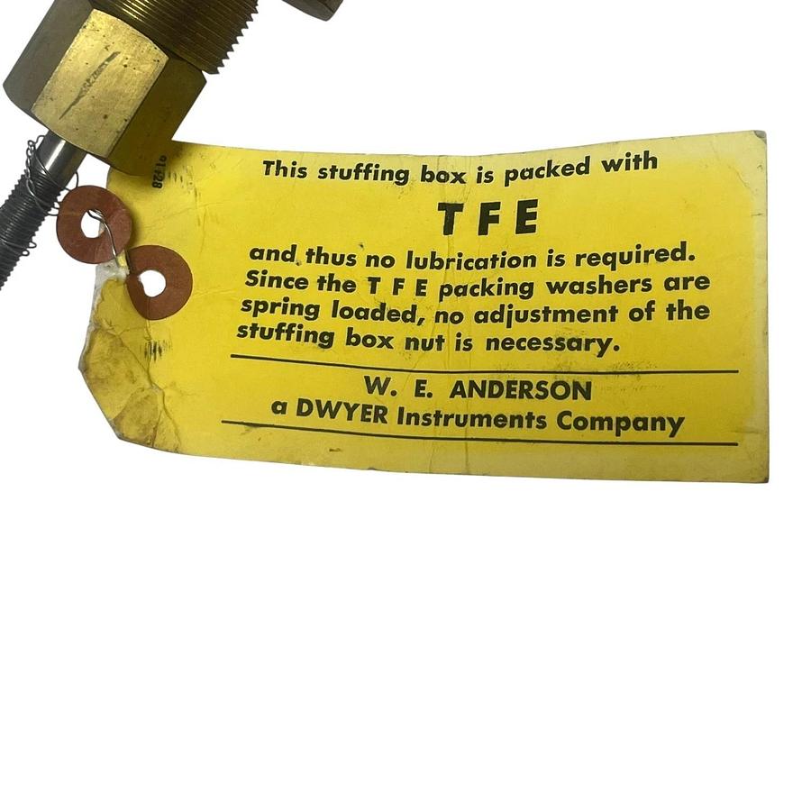Dwyer W.E. Anderson 1-1/4" Hi-Flow Pneumatic Control Globe Valve Body 2003VA