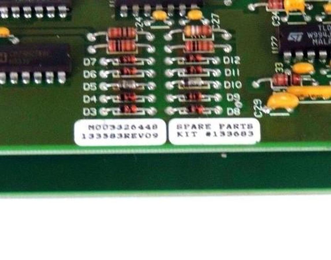 Used ALLEN BRADLEY 133583 REV. 09, 133598 REV. 08 DRIVE CONTROL BOARD