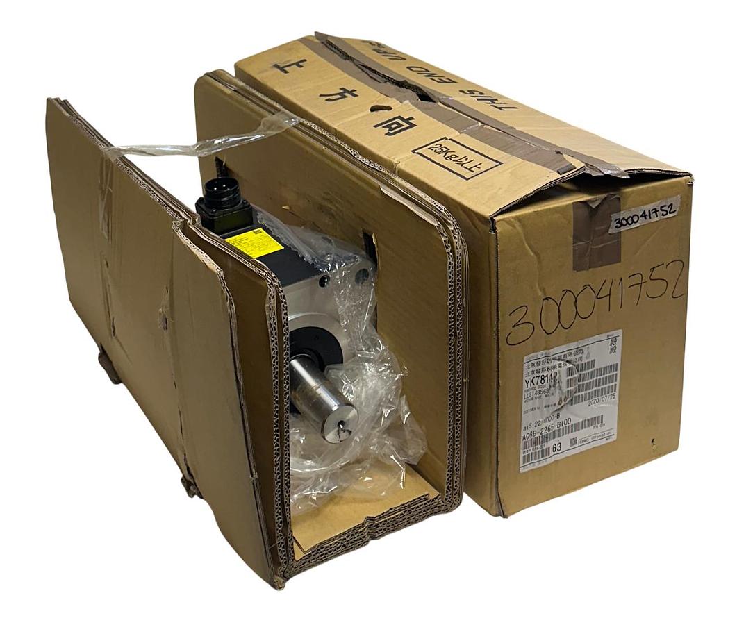 Used FANUC A06B-2265-B100 / aiS 22/4000-B AC SERVO MOTOR w/ PULSECODER aiA4000 NSMP