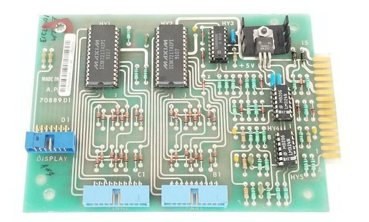 Used AUTOMATED PACKAGING 70889D1 PC COUNTER BOARD 70888A1 REV A