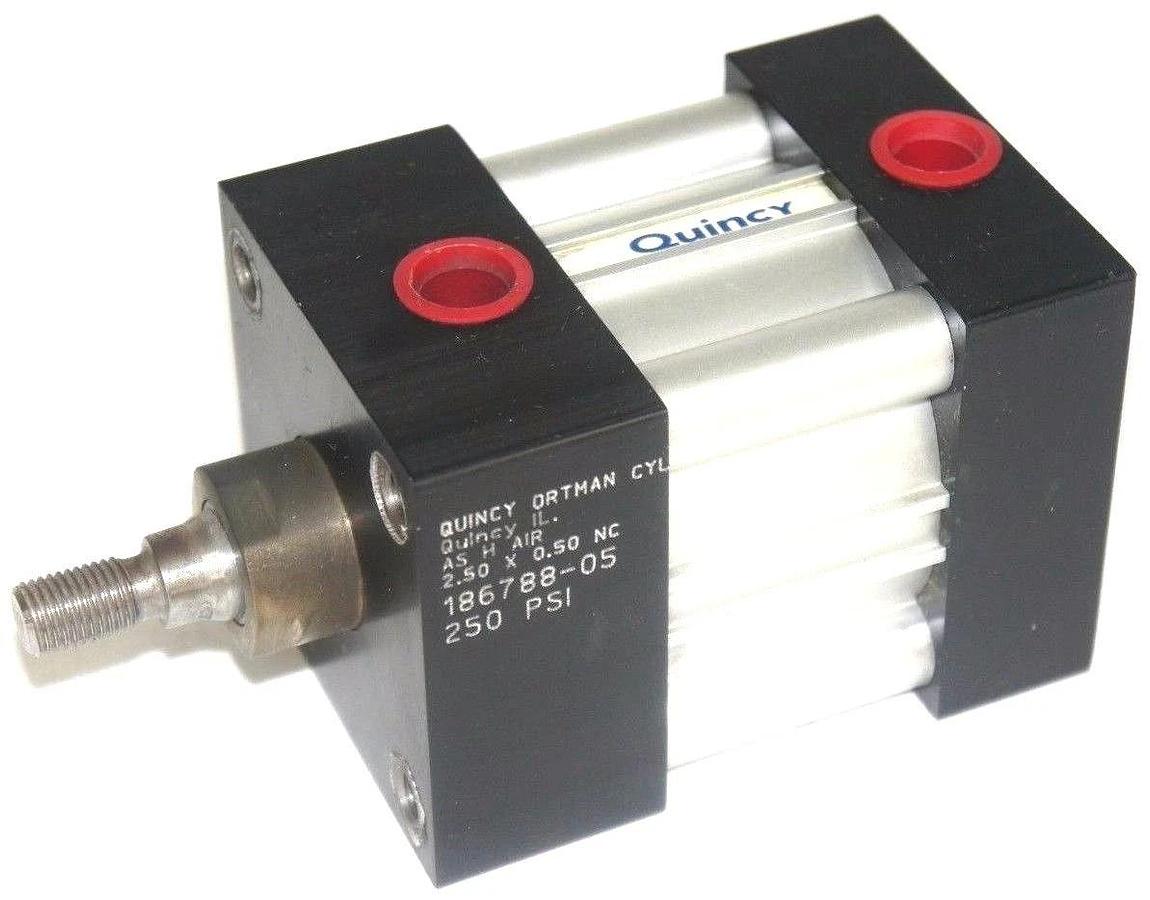 NEW QUINCY ORTMAN 186788-05 HYDRAULIC CYLINDER 2.50 X 0.50 NC, 250PSI, 18678805