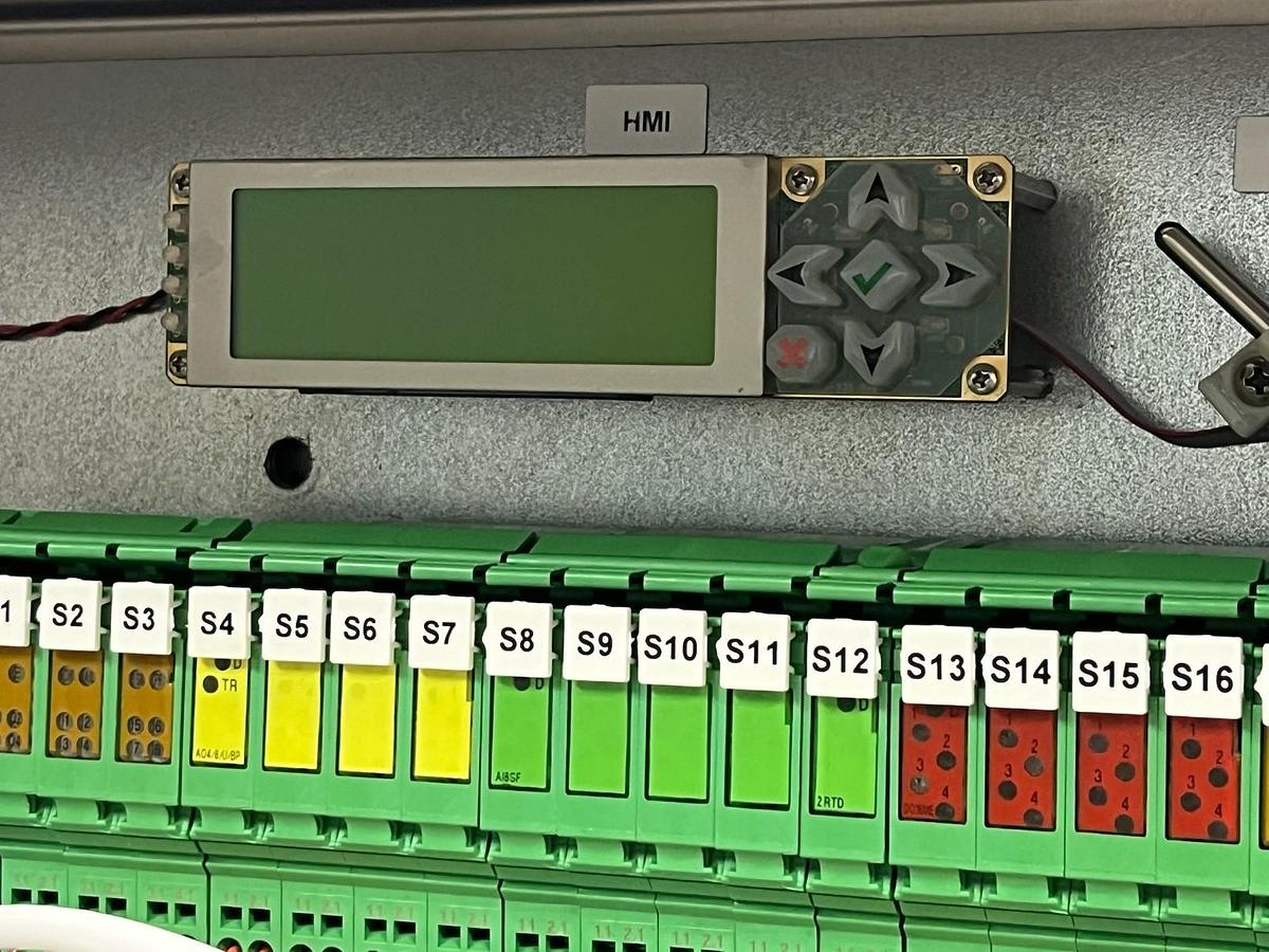 Used Rittal WM302408N4 304 SS NEMA 4X Enclosure w/ 7-Tube DAAMS Air Sampling Station