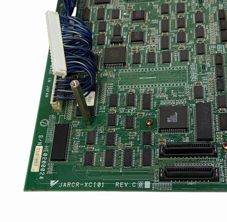 Used YASKAWA ELECTRIC JARCR-XCI01 REV. C0 PC BOARD JARCRXCI01
