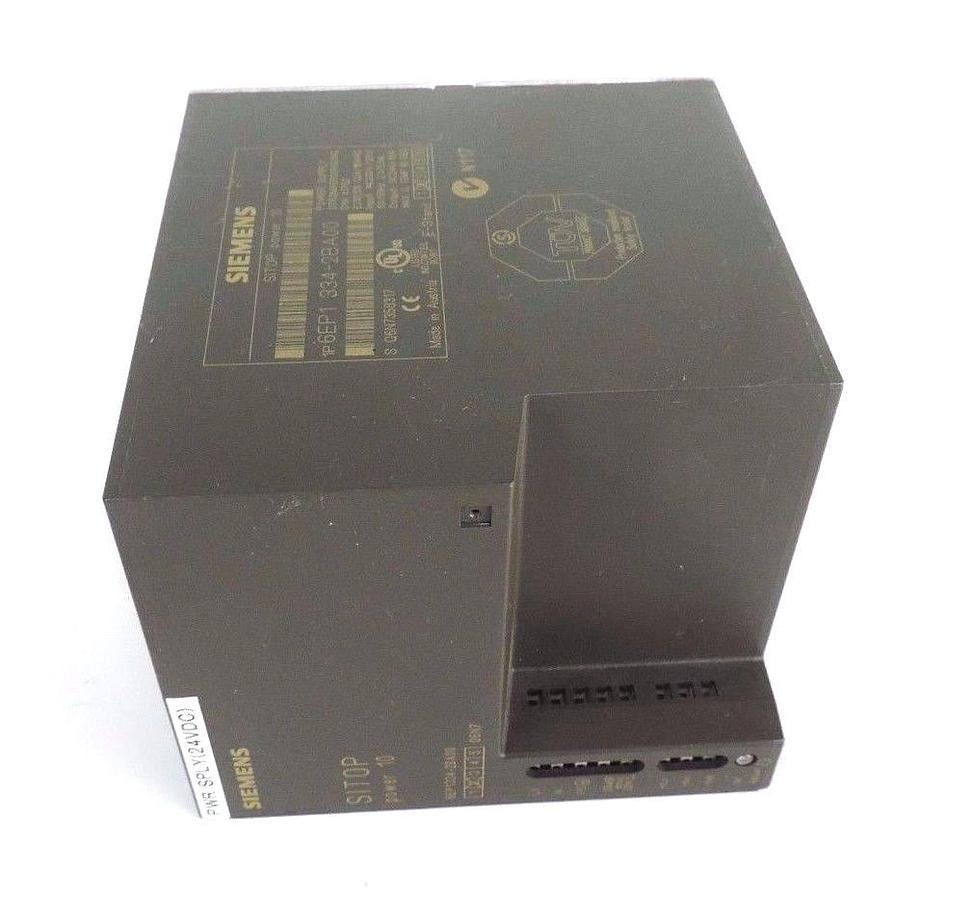 Used SIEMENS 6EP1 334-2BA00 SITOP POWER SUPPLY 24VDC, 220VAC, 6EP13342BA00