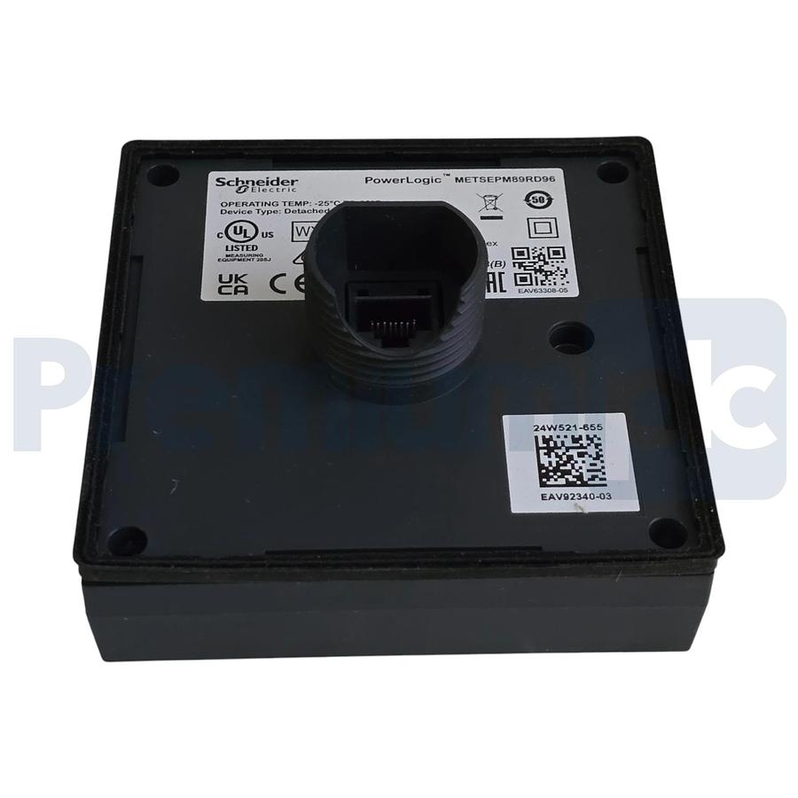 Used Schneider METSEPM8213 PowerLogic PM8000 Power Quality Meter w/METSEPM89RD96 NSNP