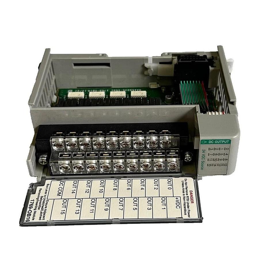 Used ALLEN BRADLEY 1769-OB16 /B Compact I/O 16-PT SOURCING OUTPUT MODULE 1769OB16