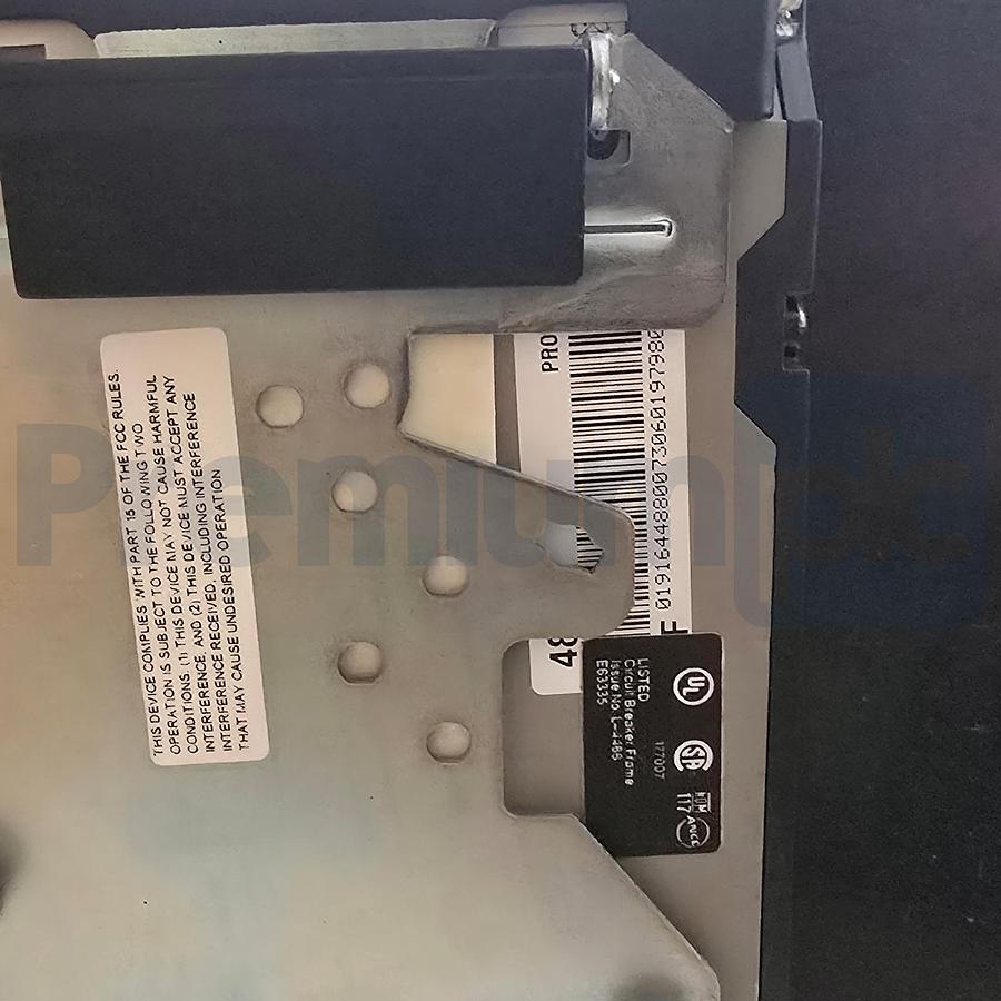 Used Square D TL8ATR43A9SXXXXXXA MasterPact NT Breaker Mod. NT08L1 3P 480V 800A NSMP
