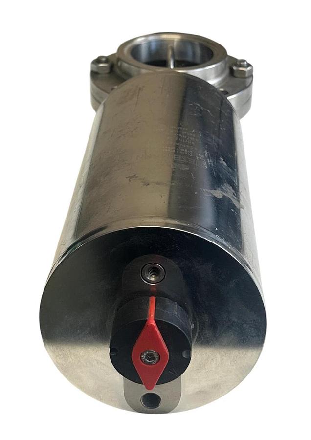 Used KIESELMANN 4200.100.000 / 4200100000 SPRING TENSION BUTTERFLY VALVE 2.5'' USNP