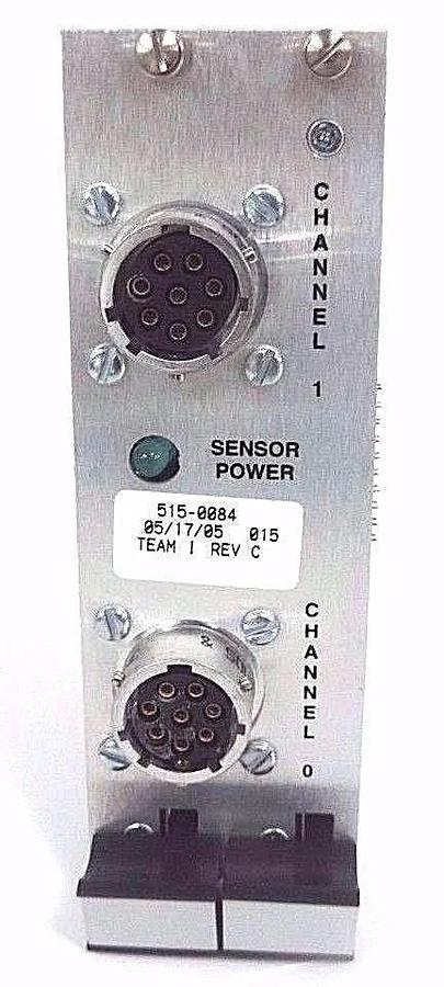 Used GENERIC 515-0084 REV. C PC BOARD PLC CHANNEL 500-0198 REV. A