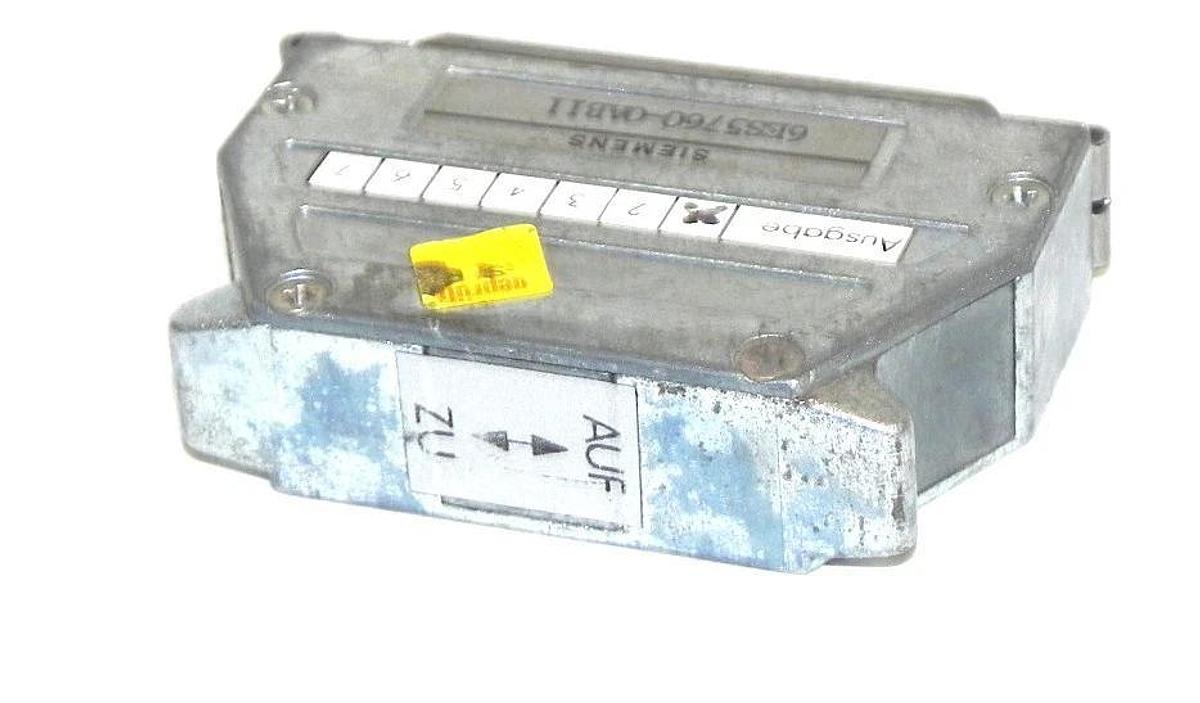Used SIEMENS 6ES5760-0AB11 RESISTOR TERMINATING 6ES57600AB11