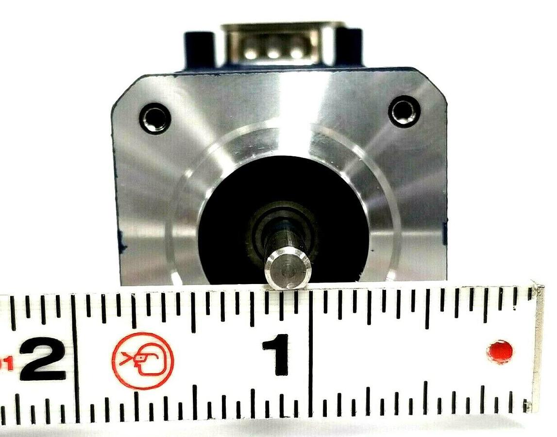 Used NEW NANOTEC AD4118L1804-KHAP STEP MOTOR 42x42MM FLANGE 5MM SHAFT