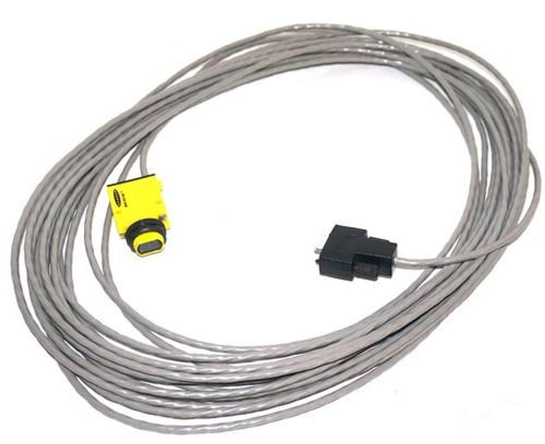 Used NEW BANNER SM312DMS-38577 SENSOR 5VDC D/O 42FT. STRIPPED 12IN ON END 38577