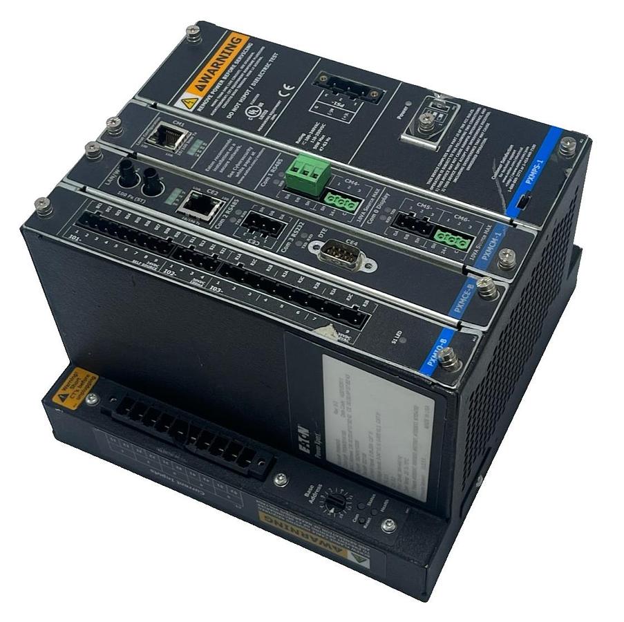 Used Eaton PXM4051A1BB Power Xpert Meter 4000 Rev 9.0 Firmware 13.3.5.6 LIGHT DAMAGE