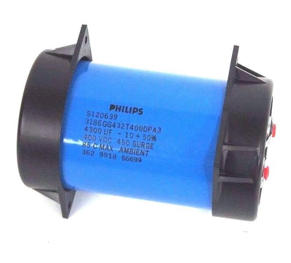 NEW PHILIPS S120639 CAPACITOR 400VDC, 450 SURGE, 3186GG432T400DPA3