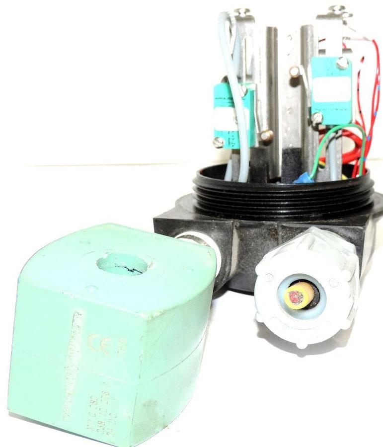 Used ITT IP 66 NEMA 4X OPEN/CLOSE SWITCH BACK WITH ASCO MP-C-080 SOLENOID