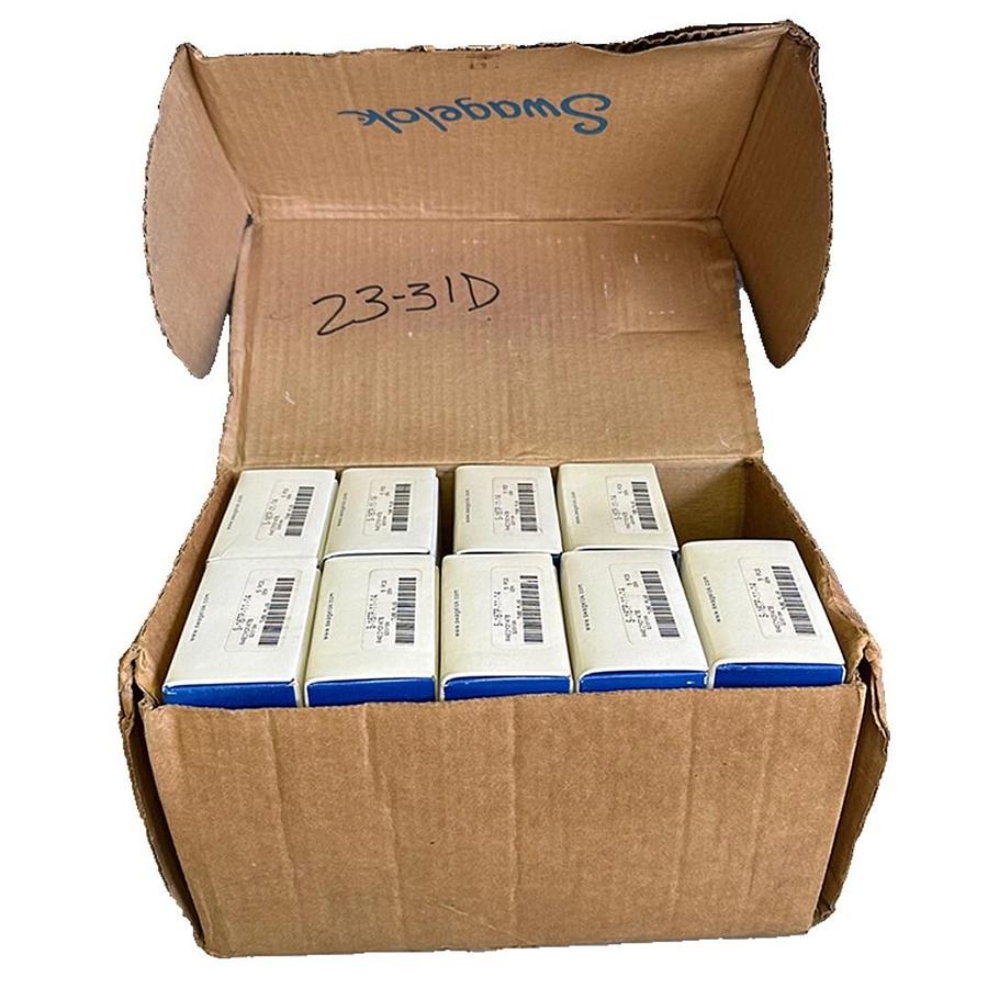 Used 50 NEW SWAGELOK S-16TP-11-14 / S16TP1114 CARBON HEAT EXCHANGER TUBE PLUGS 1''
