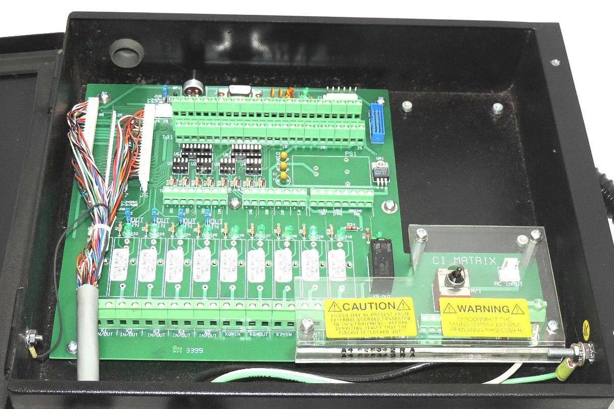 Used CIMATRIX CAT # 888 INTERFACE BOX CONFIGURATION 1111