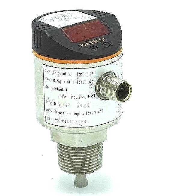 Used IFM EFECTOR LR3300 ELECTRONIC LEVEL SENSOR LR0000B-BN34AMPKG/US