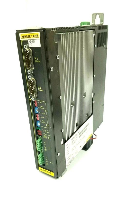 Used SIG POSITEC BERGER LAHR WDM3-004.0801 REV. RS 10 SERVO DRIVE WDM30040801