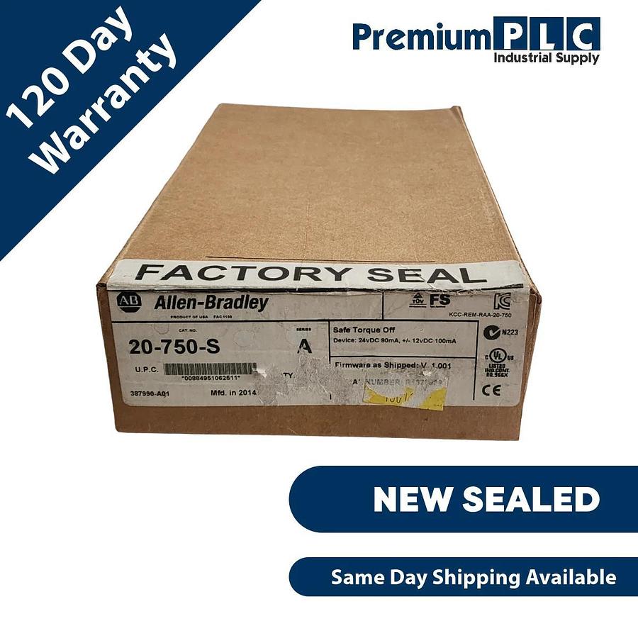 NEW SEALED ALLEN BRADLEY 20-750-S /A PowerFlex SAFE TORQUE OFF OPTION 20750S
