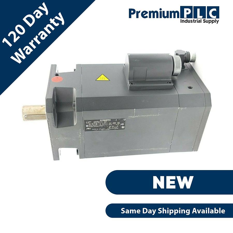 Used SIEMENS 1FT6084-8AF71-3AA1 SERVO MOTOR NO. YF E5610 6075 01 001, 3PHASE 3000 RPM