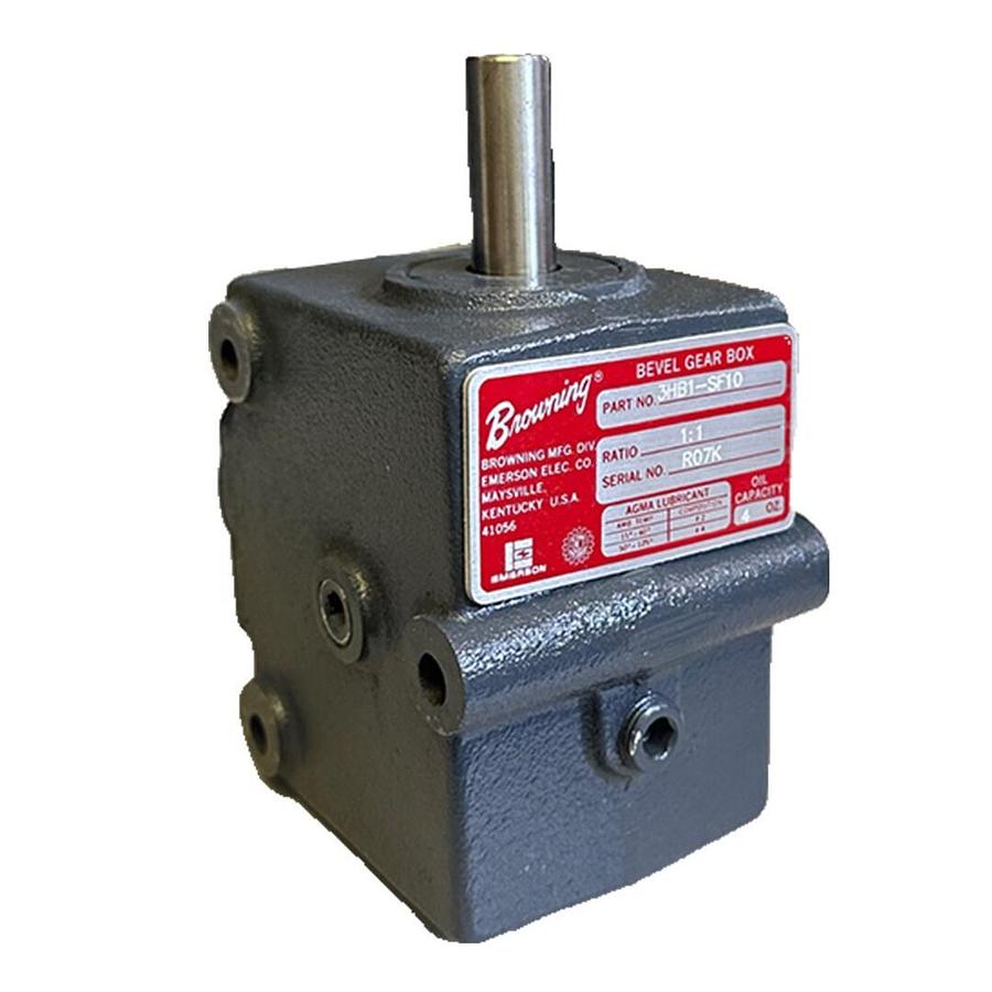 Used NEW BROWNING 3HB1-SF10 / 3HB1SF10 RIGHT-ANGLE BEVEL GEAR BOX 1:1 RATIO 1251297