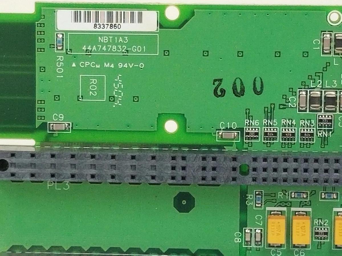 Used GE FANUC 44A747833-001R02/2 CONTROL MODULE NBT1A3, 44A747832-G01