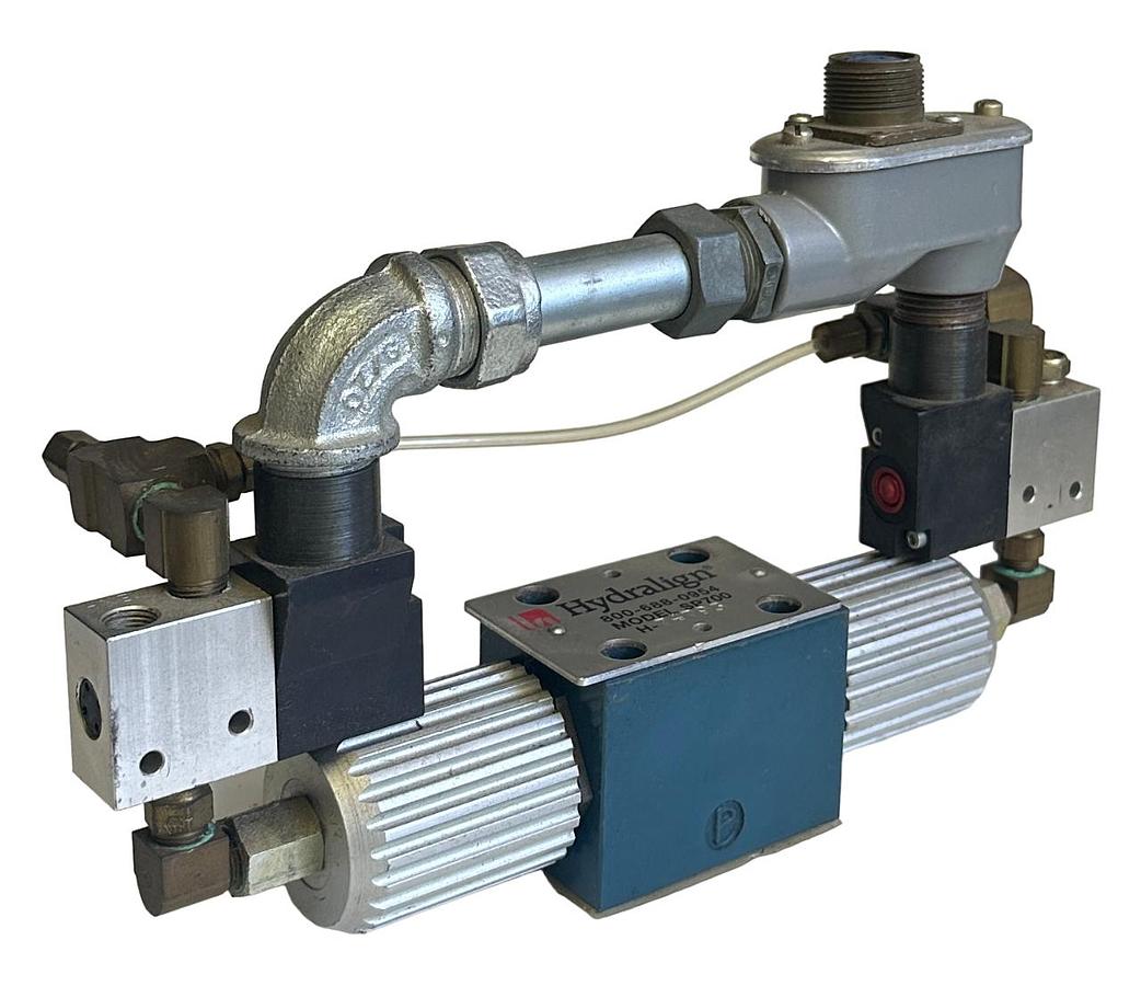 Used NEW HYDRALIGN H-74793 / H74793 MODEL SP700 HYDRAULIC VALVE ASSEMBLY