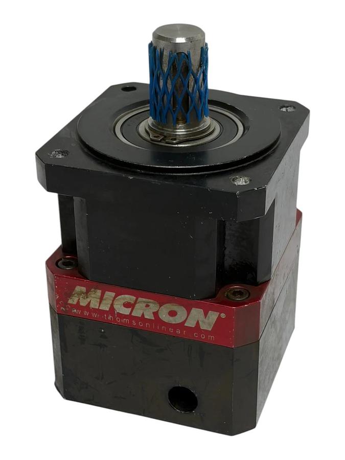 Used Micron DuraTRUE 90 DT090-005-0-RM090-37 Planetary Gearhead 32-113345-6558 USED