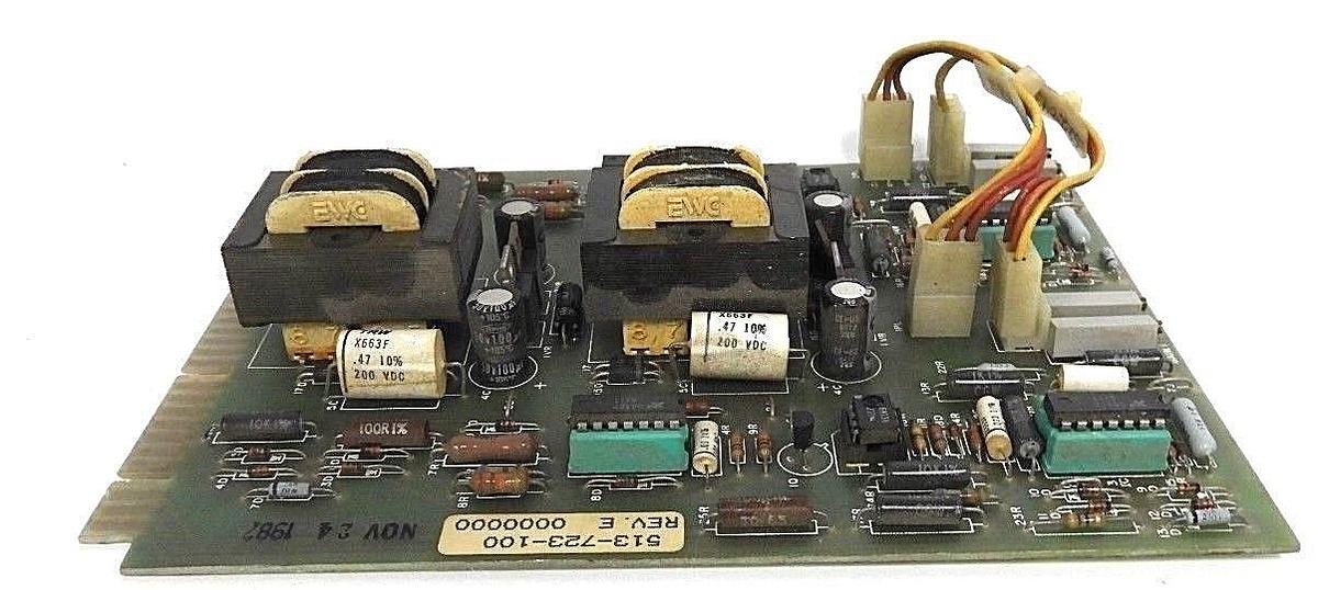 Used EMERSON 513-723-100 PC BOARD PWMI REV. E, 413-183-000