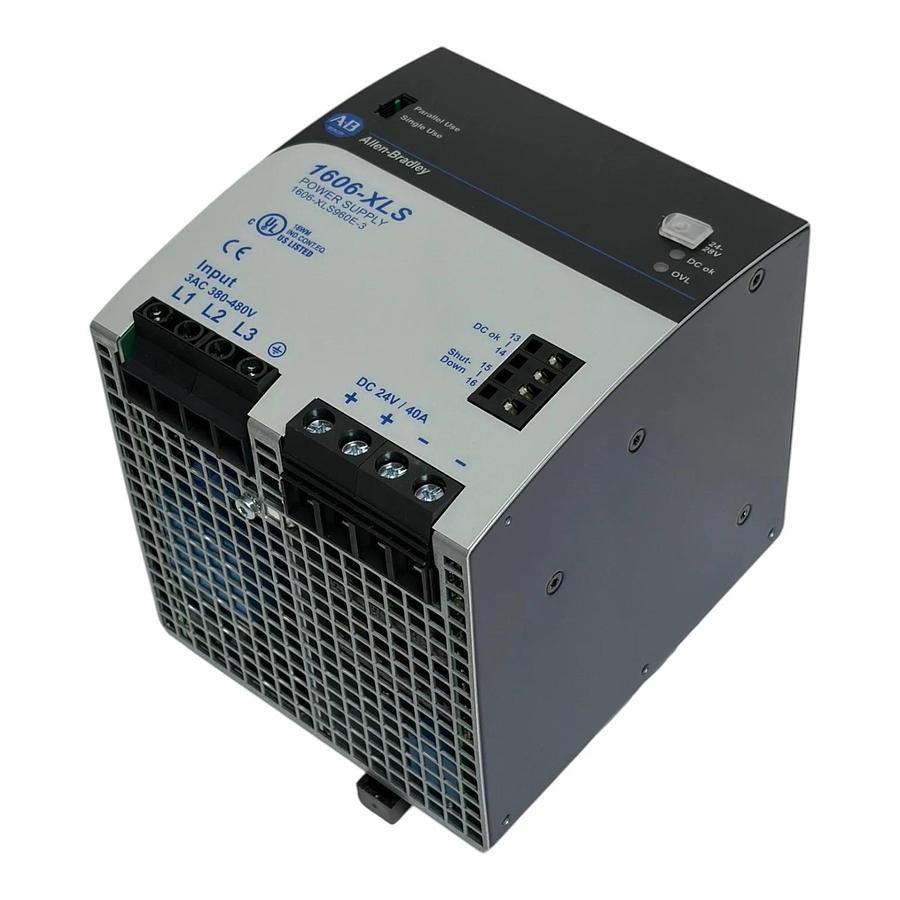 Used NEW ALLEN BRADLEY 1606-XLS960E-3 /A 1606-XLS DC POWER SUPPLY 960W 1606XLS960E3
