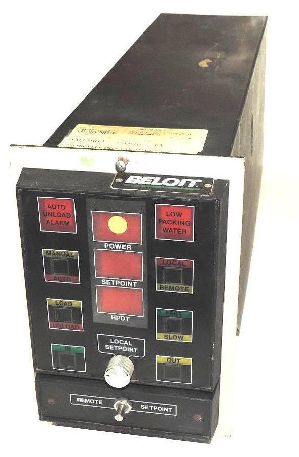 Used BELOIT CUSTOM CONTROLS 42400984-G1 PROCESS CONTROLLER 42400984G1