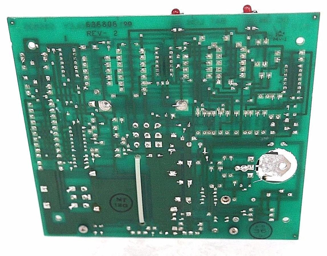 Used ALLEN BRADLEY 636806 POWER SUPPLY BOARD 636806 REV-2 BACK SIDE