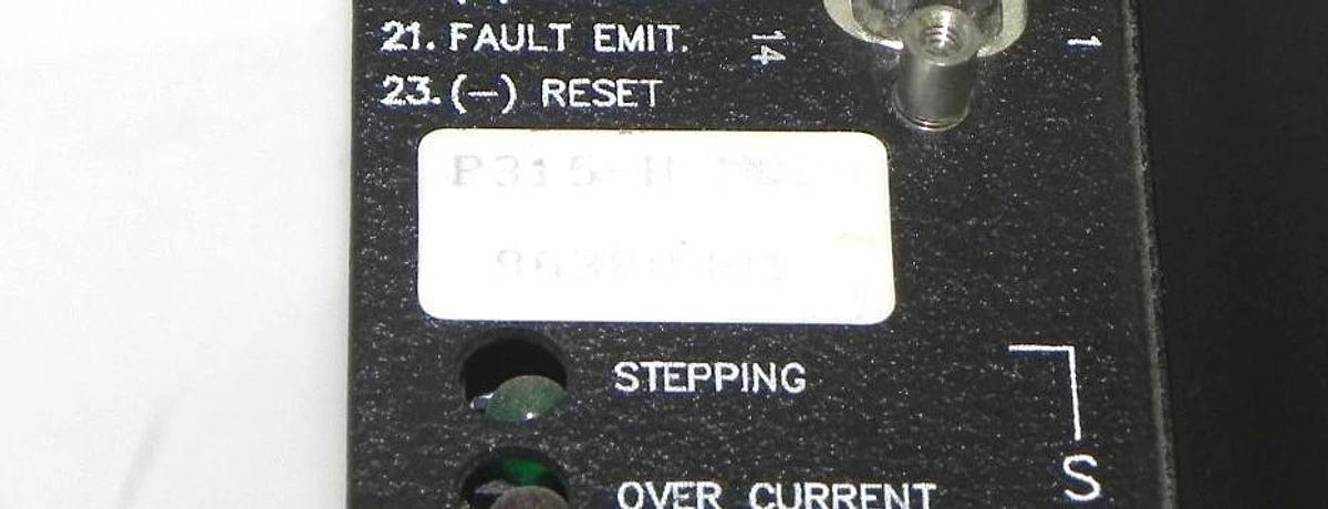 Used API CONTROLS P315-H-DB25 MICROSTEP DRIVE P315HDB25
