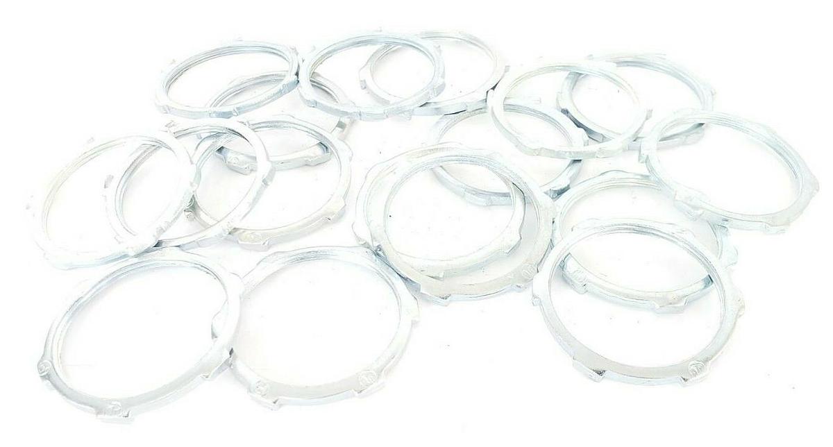 Used LOT OF 17 NEW GENERIC 0552-0138 THREADED RINGS, 60MM ID, 05520138