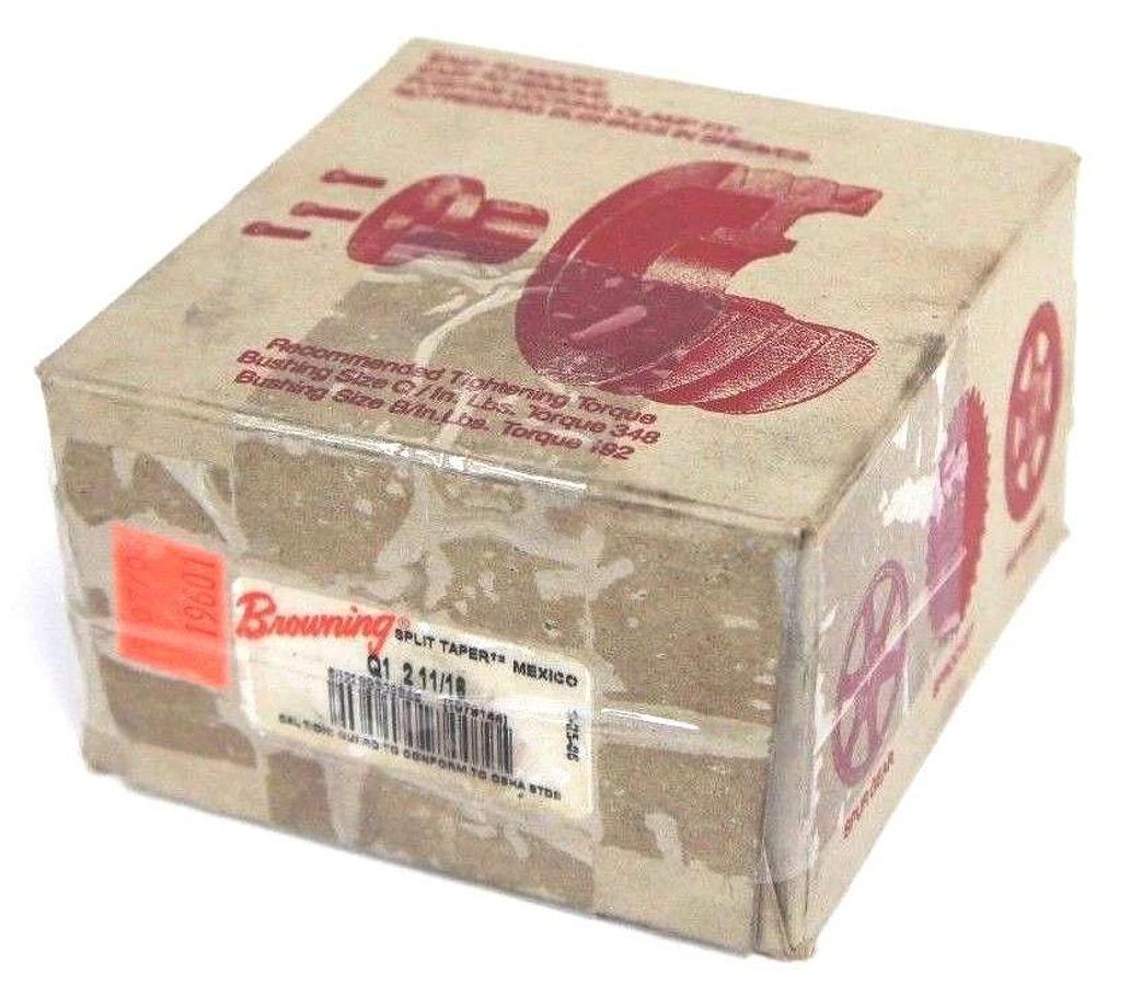 Used NIB BROWNING Q1-2-11/16 SPLIT TAPER BUSHING 2-11/16" BORE Q121116