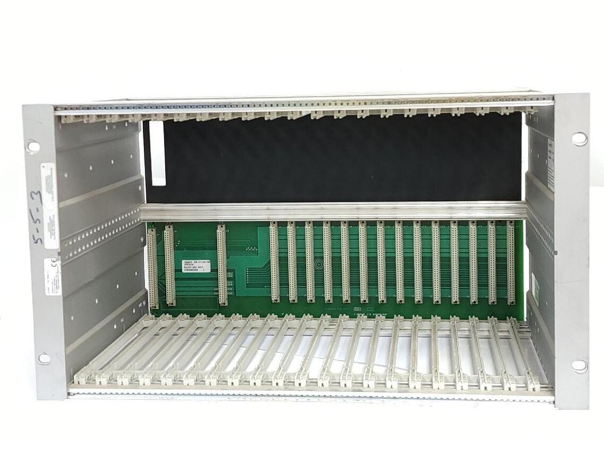 Used EMERSON FISHER ROSEMOUNT CP6701X1-DA3 RACK 17-SLOT I/O FILE ASSEMBLY