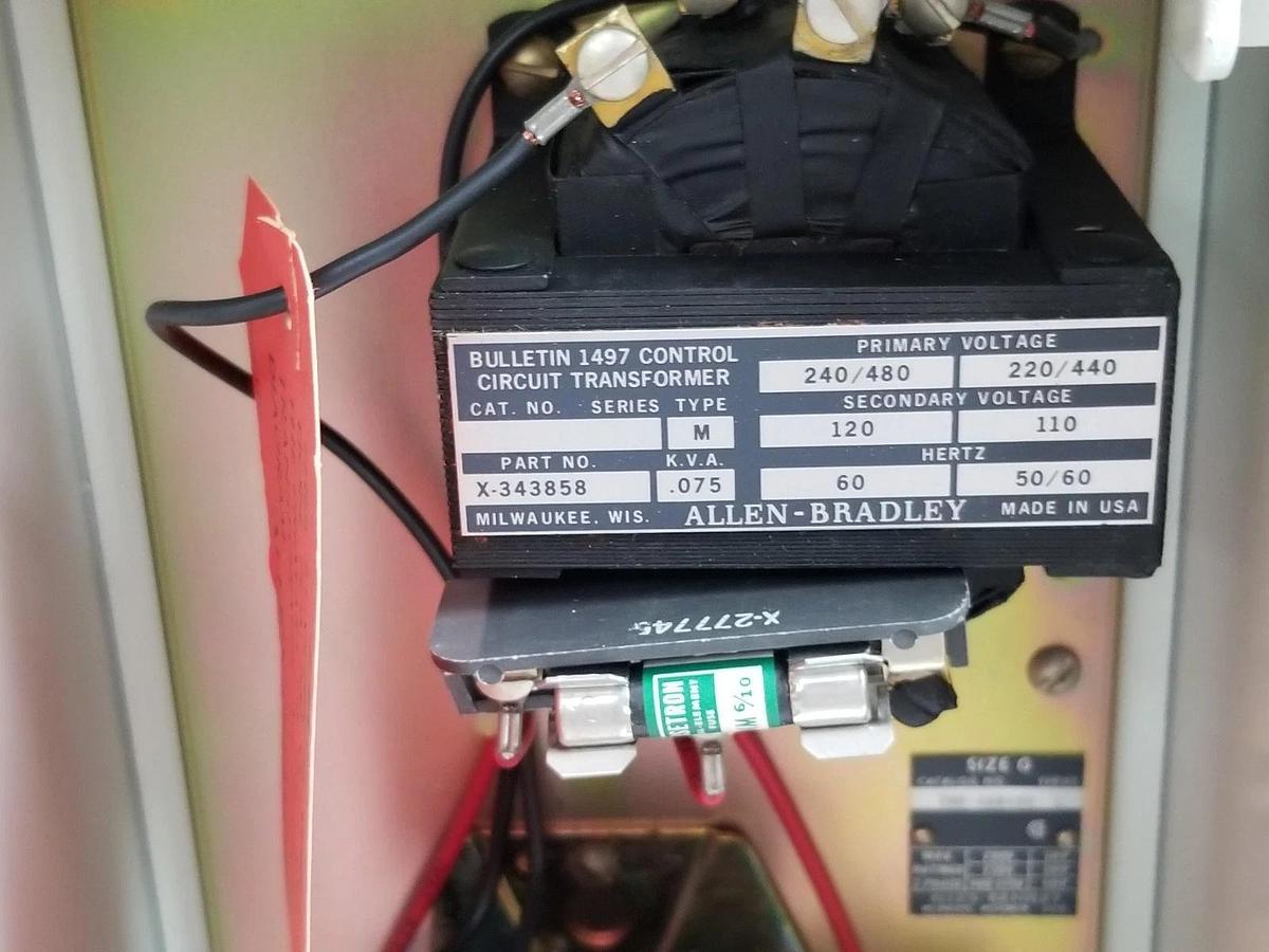 NIB ALLEN BRADLEY 709-AAB433 STARTER SER. L 709-A0D103 , 70A86 120V, 60HZ