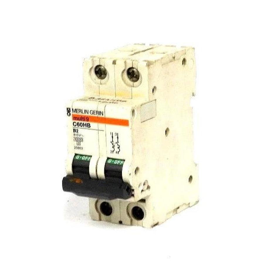 Used MERLIN GERIN C60HB B2 MULTI9 CIRCUIT BREAKER 415V 25853