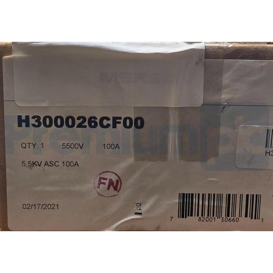 Mersen-Ferraz H300026CF00 Amp-Trap Medium Voltage Fuse 5.5kV 5500V 100A NSMP