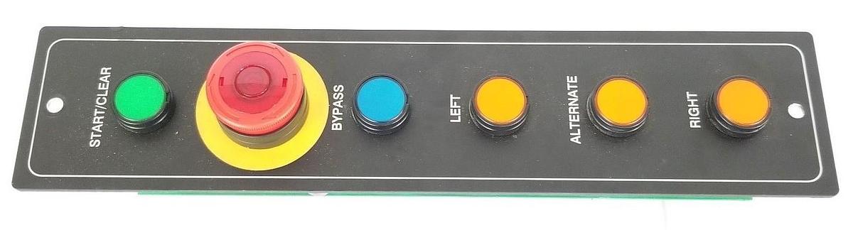 Refurbished REPAIRED QUIPP SYSTEMS 1929-39319 PUSH BUTTON INTERFACE PANEL 052N507 REV. E