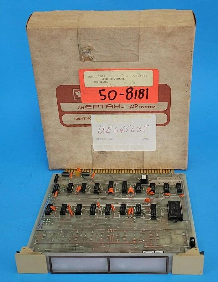 Used EAGLE SIGNAL CONTROLS CP719L102 CONTROLLER