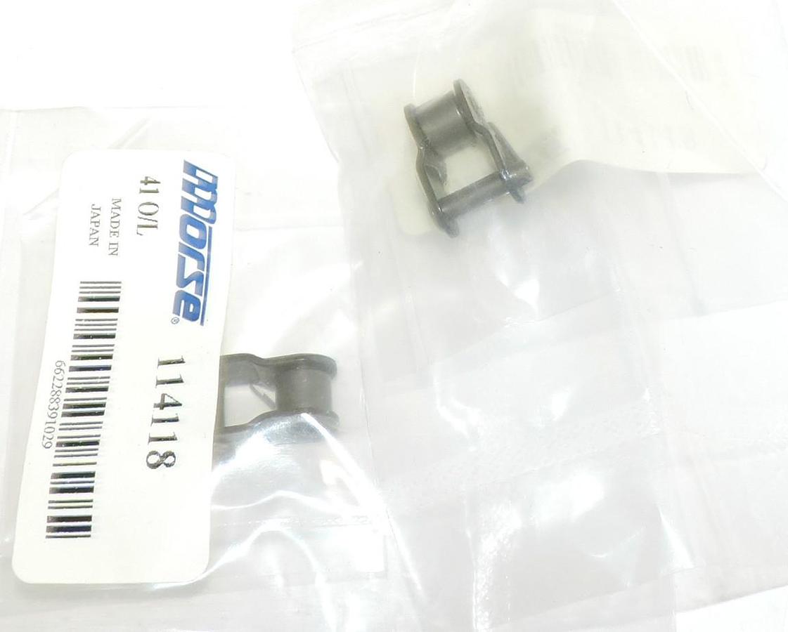 LOT OF 12 NEW MORSE 114118 CHAIN LINKS 41 O/L
