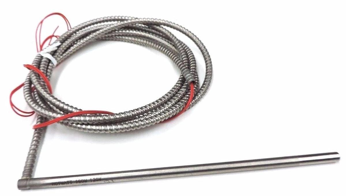 NEW HOTWATT SC25-7.5 CARTRIDGE HEATER 180W, SHEATH LENGTH: 7 1/2" DIA. 1/4''